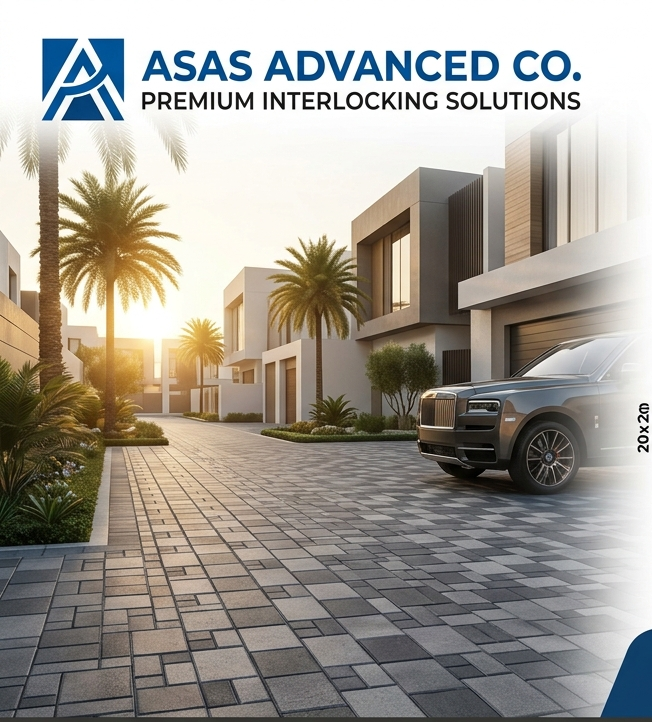 ASAS Advanced Co concrete block production factory in Saudi Arabia